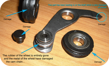 Load image into Gallery viewer, CRF110F/125F CAM CHAIN 25H 90L