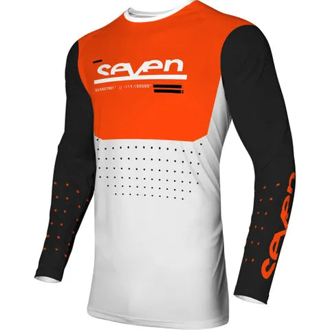 SEVEN 24.1 VOX APERTURE WHITE/ORANGE JERSEY