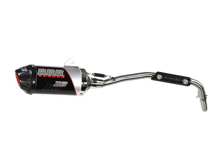 BBR EXHAUST SYSTEM - D3, SILVER XR/CRF50