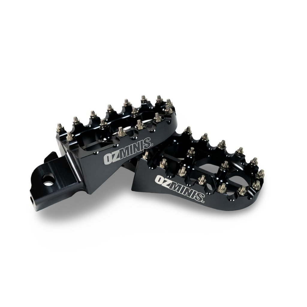 OZMINIS DIRECT FIT FOOTPEGS - CRF110/125 + CRF50