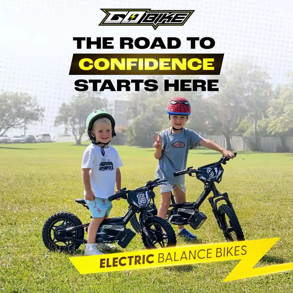 GoBike 12 Inch Ebike for Kids – Perfect First Ride for Ages 2–5