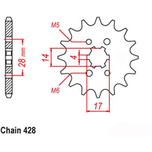Load image into Gallery viewer, Honda CRF125F Front Sprocket - RK