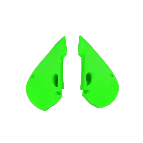 KAWASAKI KLX110 01-09 SIDE PANELS GREEN - UFO