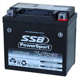 CRF150F/230F / TTR230 VTX5L-BS AGM Battery - SSB