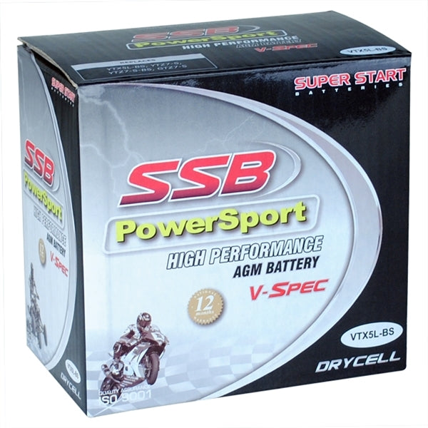 CRF150F/230F / TTR230 VTX5L-BS AGM Battery - SSB