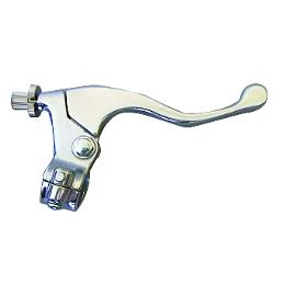 UNIVERSAL SHORTY BRAKE/CLUTCH LEVER ASSEMBLY CRF/KLX/TTR *Silver*