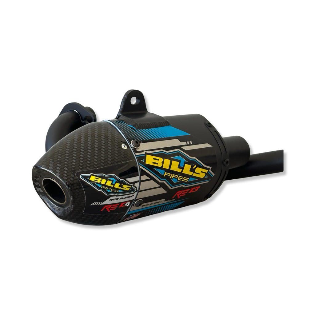 BILLS PIPES RE-13 FULL SYSTEM *BLACKED OUT* - CRF110 2019+