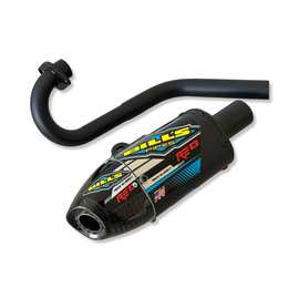 BILLS PIPES RE-13 FULL SYSTEM *BLACKED OUT* - CRF110 2019+
