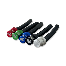 BILLIET ANODISED VENT CAP WITH HOSE / FUEL BREATHER