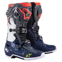 Load image into Gallery viewer, ALPINESTARS 2024 TECH 10 DARK GREY/DARK BLUE BOOTS