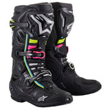 ALPINESTARS 2024 TECH 10 SUPERVENTED BLACK/HUE BOOTS