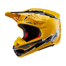Load image into Gallery viewer, ALPINESTARS 2024 SUPERTECH S-M10 AMPRESS BLACK/YELLOW HELMET