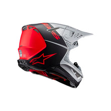 Load image into Gallery viewer, ALPINESTARS 2024 SUPERTECH S-M10 FLOOD SILVER/BLACK/FLURO ORANGE HELMET