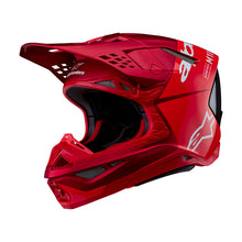 Load image into Gallery viewer, ALPINESTARS 2024 SUPERTECH S-M10 FLOOD FLURO RED/RED HELMET