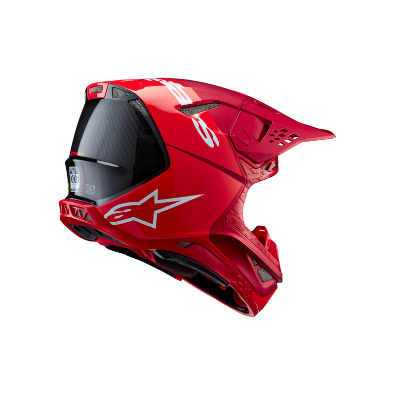 ALPINESTARS 2024 SUPERTECH S-M10 FLOOD FLURO RED/RED HELMET