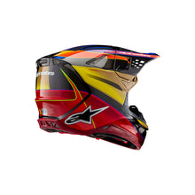 Load image into Gallery viewer, ALPINESTARS 2024 SUPERTECH S-M10 ERA GOLD/YELLOW/RIO RED HELMET