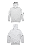 OZMINIS FACTORY WHITE/GREY MARLE HOODIE