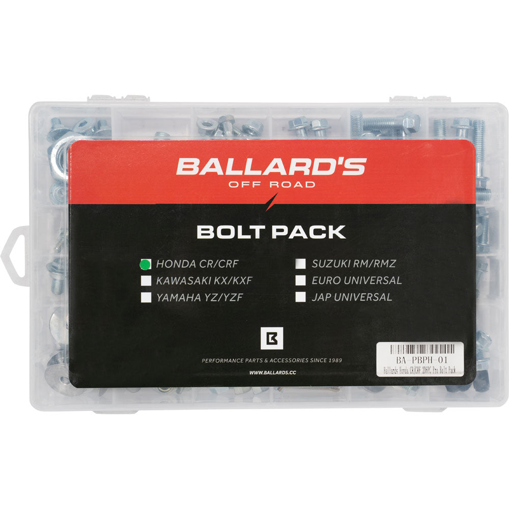 Honda CRF125F/150F/230F 206-Piece Pro Bolt Pack - Ballards