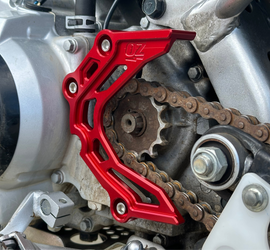OZMINIS KLX110/L SPROCKET GUARD - RED
