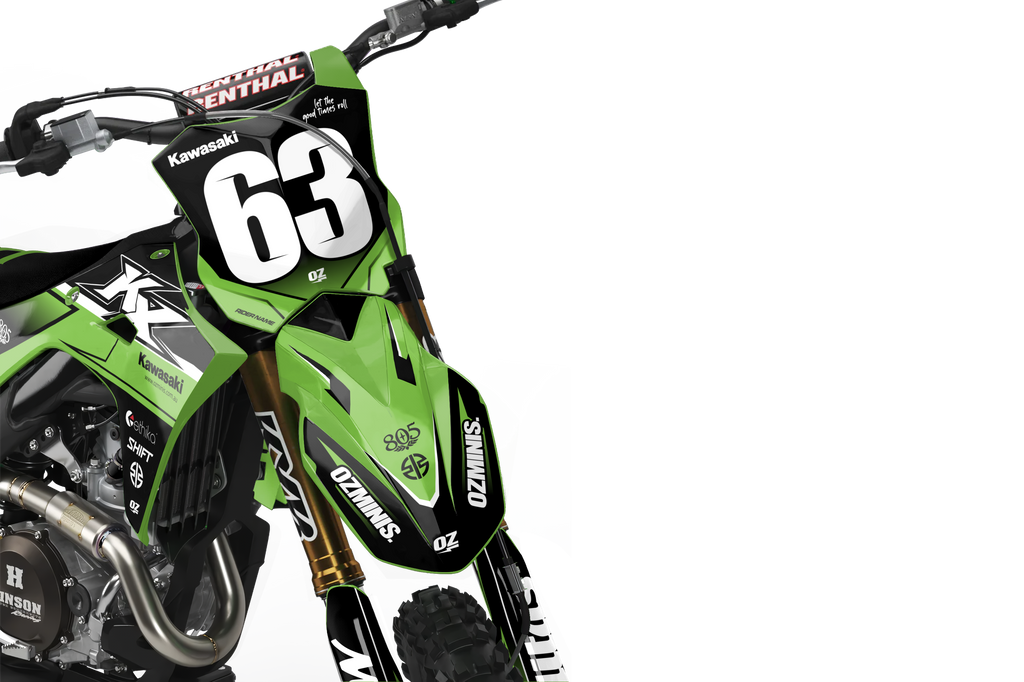 KAWASAKI FADE GRAPHICS KIT