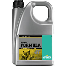 Load image into Gallery viewer, Motorex 4L 10w40 4T Formula 4 Stroke Oil