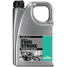 Load image into Gallery viewer, Motorex 4L 10w40 Four Stroke 4T Motor Oil