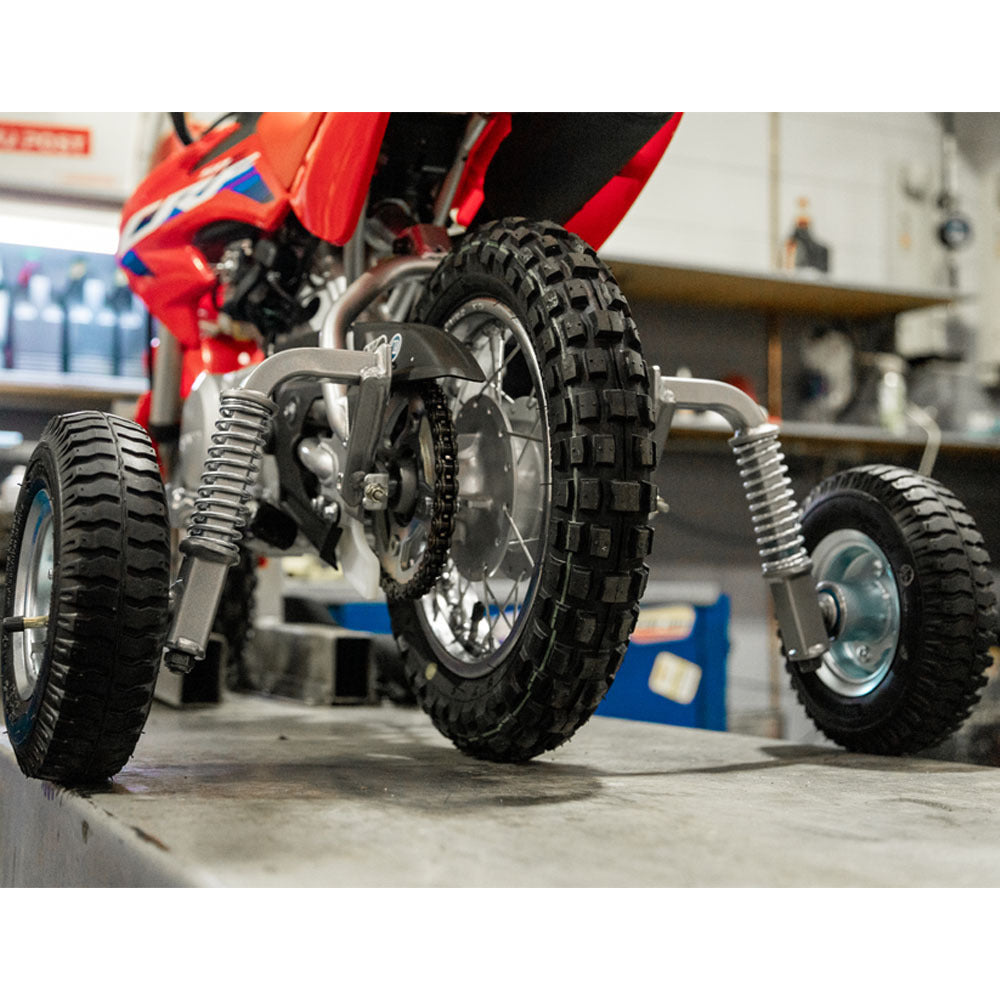 CRF50F / TTR50 Rear Mount Training Wheels - Mini Moto