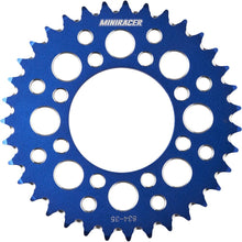 Load image into Gallery viewer, MiniRacer Honda TTR110 Factory Series Blue Rear Sprocket