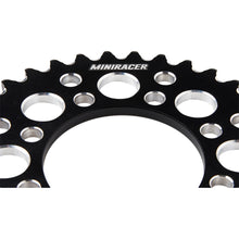 Load image into Gallery viewer, MiniRacer Honda CRF50 Factory Series Black Rear Sprocket