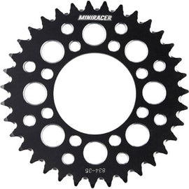 MiniRacer Honda CRF50 Factory Series Black Rear Sprocket