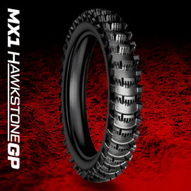 Plews Tyres MX1 HAWKSTONE GP - 90/100-12 SAND/MUD PADDLE REAR