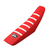 CRF110 / CRF125 2019+ THRILL SEEKERS RIBBED SEAT COVER - RED/WHITE