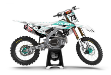 Load image into Gallery viewer, HONDA ICON WHITE/TEAL GRAPHICS KIT