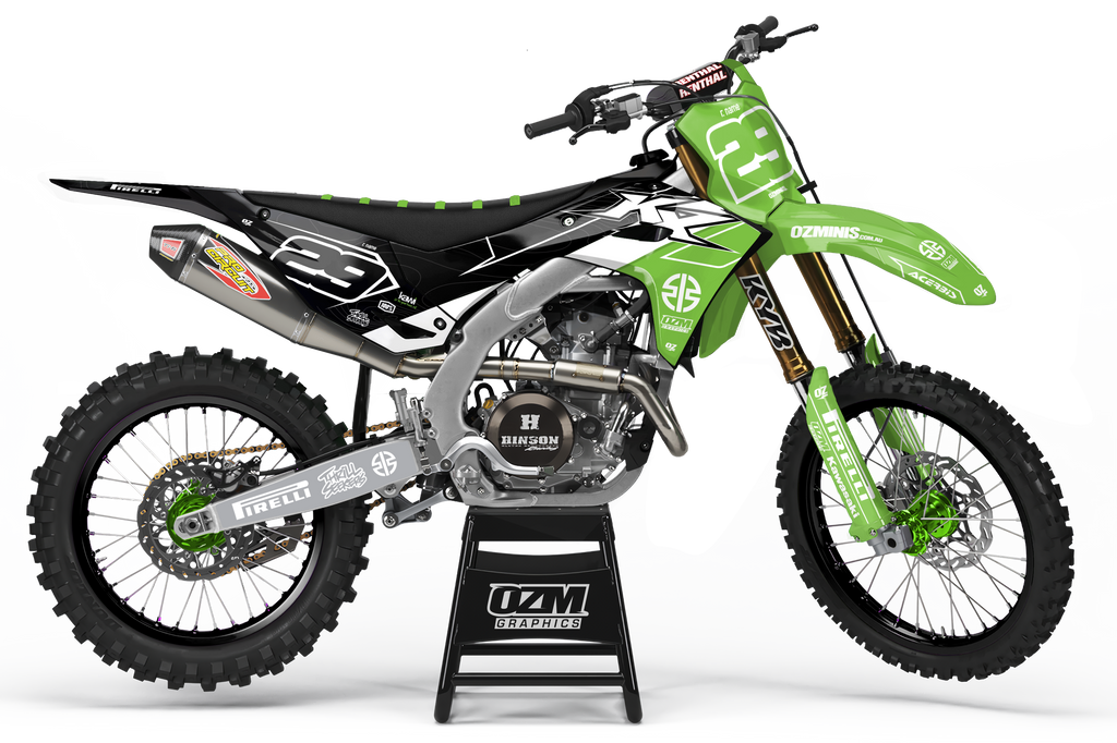 KAWASAKI WAVE GRAPHICS KIT