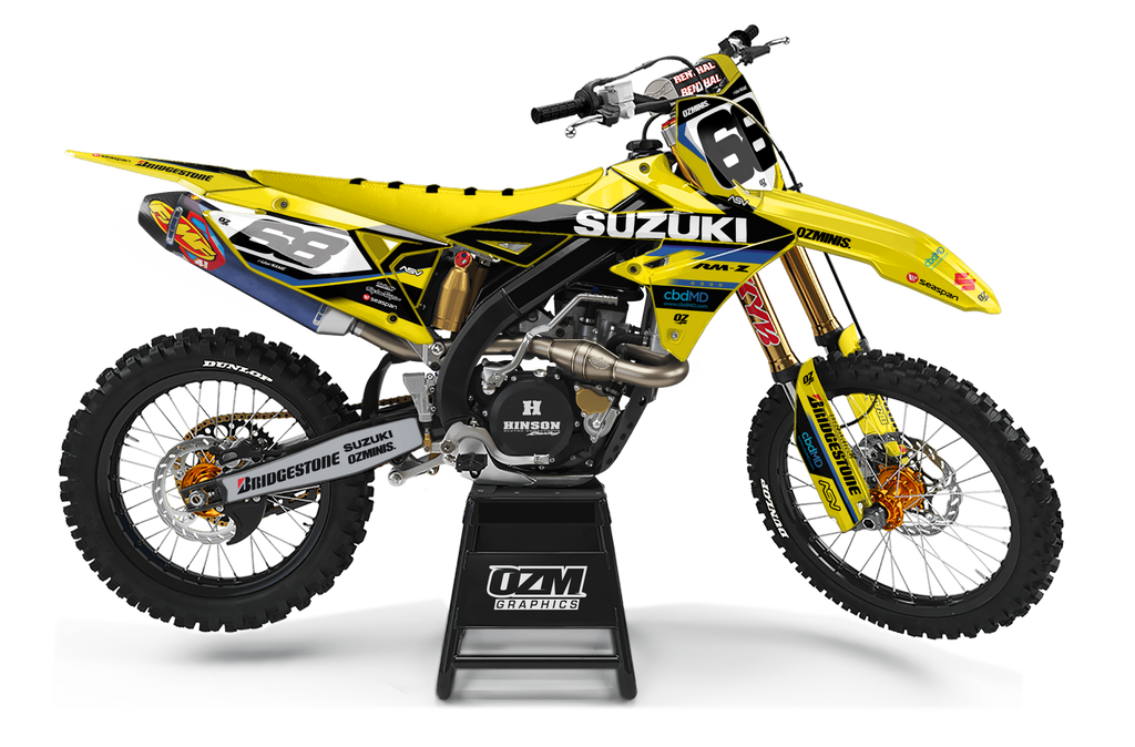 SUZUKI HAWK GRAPHICS KIT