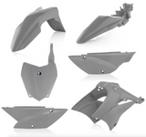 ACERBIS KLX110 GREY PLASTICS KIT (INCLUDES FRONT PLATE