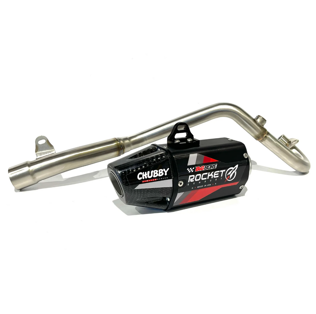 ROCKET "CHUBBY" BIG BORE CRF110 FULL EXHAUST