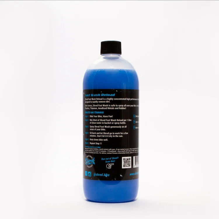 Shred Bike Fast Wash "Reload" - 1ltr