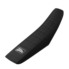 TTR110 THRILL SEEKERS RIBBED SEAT COVER - BLACK/BLACK