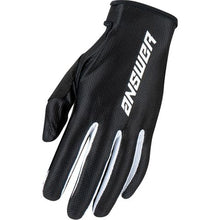 Load image into Gallery viewer, ANSWER 2023 GLOVE ASCENT BLACK/WHITE