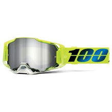 Load image into Gallery viewer, 100% Armega Goggles Koropi Mirror Silver Flash Lens