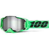 100% Armega Goggle Anza 2-Mirror Silver Lens