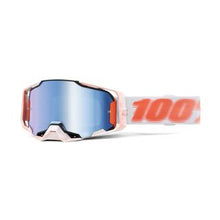 Load image into Gallery viewer, 100% ARMEGA Goggle Tubular Mirror BLUE Len