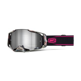 100% ARMEGA Goggle Sarcelle Mirror - Silver Len
