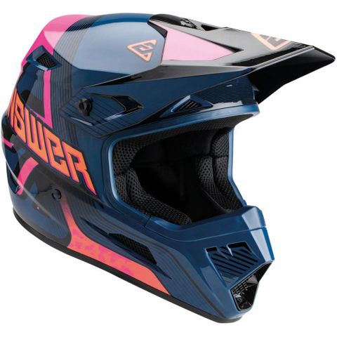 ANSWER 2023 YOUTH AR1 VENDETTA BLUE/WHITE/HYPER ORANGEANSWER 2023 YOUTH AR1 VENDETTA DARK BLUE/ RHODAMINE/ORANGE