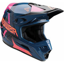 Load image into Gallery viewer, ANSWER 2023 YOUTH AR1 VENDETTA BLUE/WHITE/HYPER ORANGEANSWER 2023 YOUTH AR1 VENDETTA DARK BLUE/ RHODAMINE/ORANGE