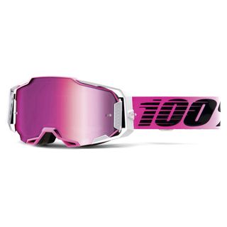 100% Armega Goggle Harmony Pink Mirror Lens
