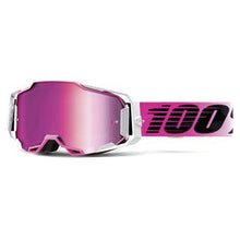 Load image into Gallery viewer, 100% Armega Goggle Harmony Pink Mirror Lens