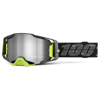 100% Armega Goggle Antibia Mirror Silver Flash