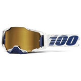 100% Armega Goggle Solismirror True Gold